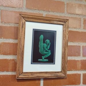 Jackie Chan Plastic Army Man Framed Art Print By Neon Nicho